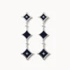 Blue Sandstone Chain Earring -Jewelry Shop 1 5 2