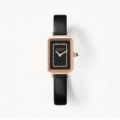 Rose Gold Black Onyx Watch