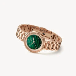 Malachite Watch With Rose Gold -Jewelry Shop 4306 2