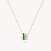 Octagon Porcelain Necklace -Jewelry Shop 50019 1 1