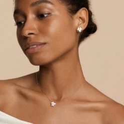 Mother-of-Pearl Bead Necklace -Jewelry Shop 50040 3