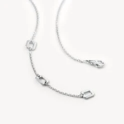 Blue Sandstone Chain Necklace -Jewelry Shop 50104 3