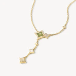 Aventurine Chain Necklace -Jewelry Shop 50106 2 1