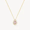 Pink Mother-of-Pearl Necklace -Jewelry Shop 50301 1