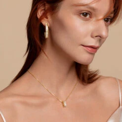 Arch Mother-of-Pearl Necklace -Jewelry Shop 50505 2 1