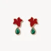 Red Onyx Earring -Jewelry Shop 60004 1