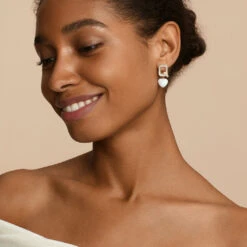 Mother-of-Pearl Earring -Jewelry Shop 60008 3