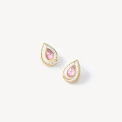 Pink Mother-of-Pearl Earring -Jewelry Shop 60311 2