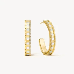 Mother-of Pearl Earring