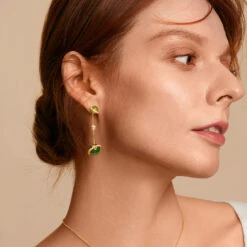 Malachite Earring -Jewelry Shop 60616 2 1