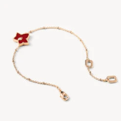 Red Onyx Bead Bracelet -Jewelry Shop 80038 2 3