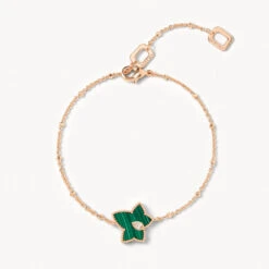 Malachite Bead Bracelet