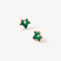 Malachite Bead Earring -Jewelry Shop MalachiteBeadEarring2