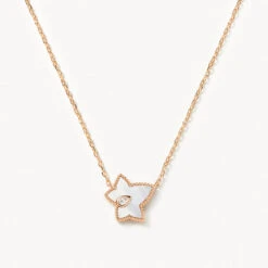 Mother-of-Pearl Bead Necklace